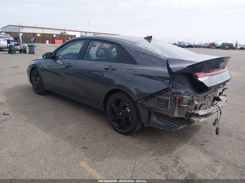 Vin: kmhlm4dg1tu234723, lot: 46708308, hyundai elantra sel sport 20263