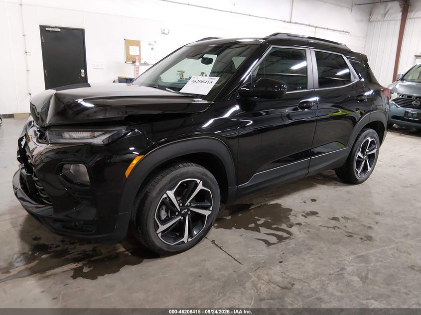 Vin: kl79mtslxnb041815, lot: 46708327, chevrolet trailblazer fwd rs 20222
