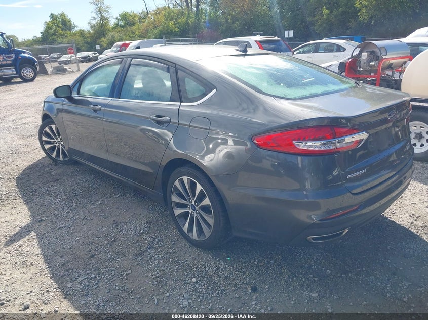 Vin: 3fa6p0t91lr164402, lot: 46708333, ford fusion se 20203
