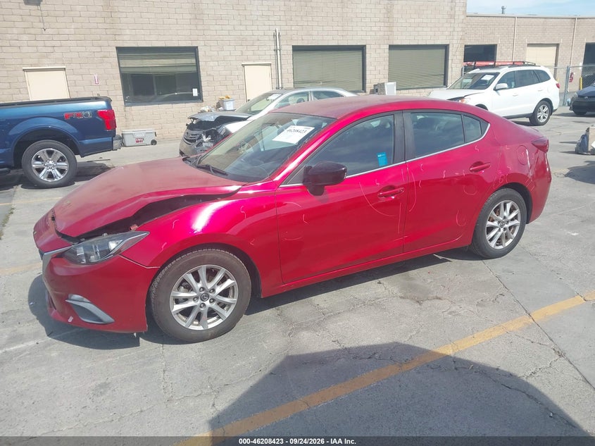 Vin: 3mzbm1v75em111685, lot: 46708335, mazda mazda3 i touring 20142
