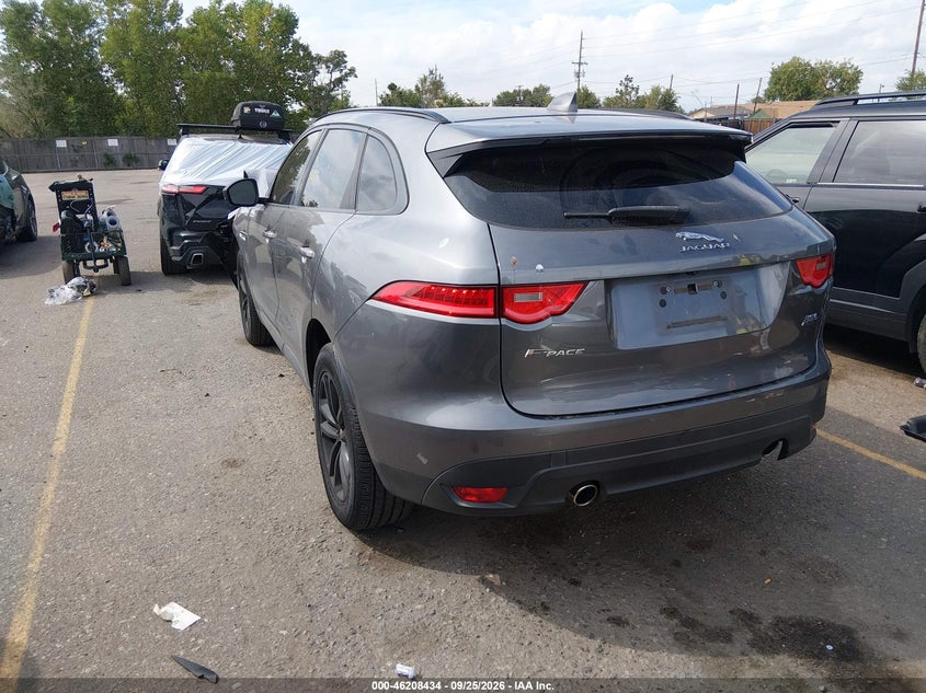Vin: sadcj2bv5ha896062, lot: 46708346, jaguar f-pace 35t premium 20173