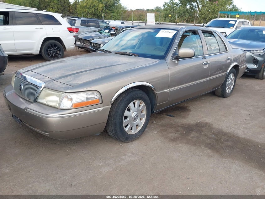 2004 Mercury Grand Marquis Ls, Front End, IAAI, VIN 2MEFM75W64X660702 — photo 2