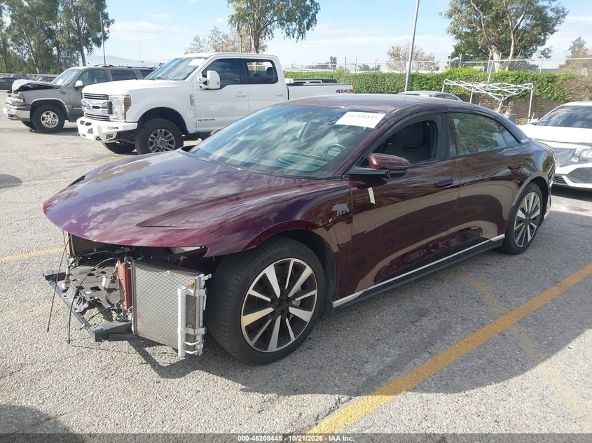 Vin: 50ea1tea9ra003079, lot: 46708357, lucid air touring 20242