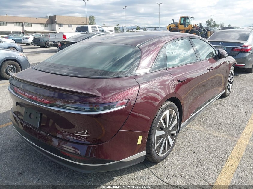 Vin: 50ea1tea9ra003079, lot: 46708357, lucid air touring 20244