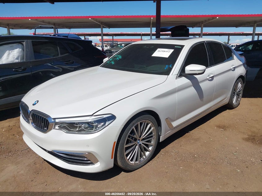 Vin: wbaje5c3xhg916693, lot: 46708364, bmw 540i 20172