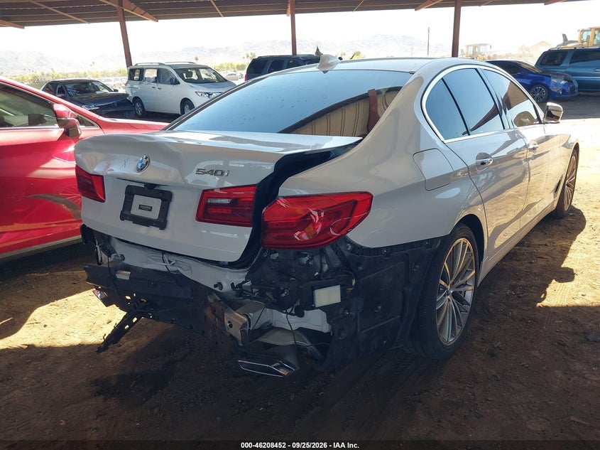 Vin: wbaje5c3xhg916693, lot: 46708364, bmw 540i 20174