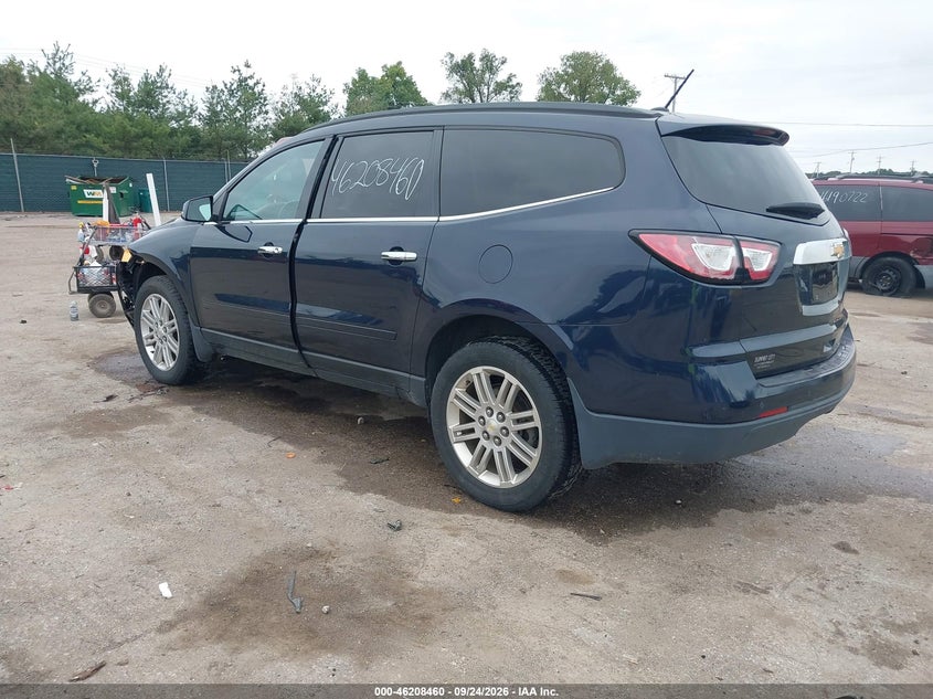 Vin: 1gnkrgkdxfj314904, lot: 46708372, chevrolet traverse 1lt 20153