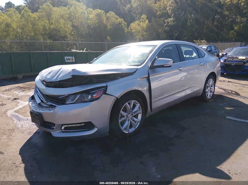Vin: 2g1105s37j9134125, lot: 46708378, chevrolet impala 1lt 20182