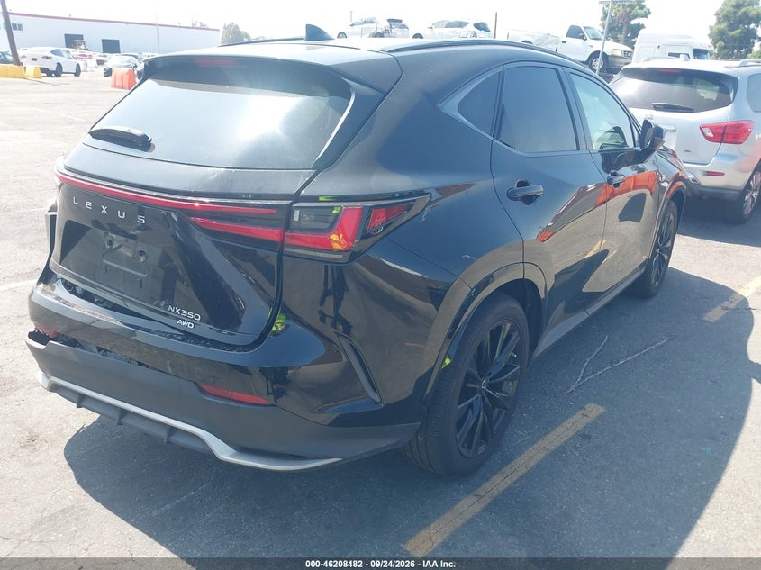 Vin: 2t2kgcez4nc003442, lot: 46708394, lexus nx 350 f sport handling 20224