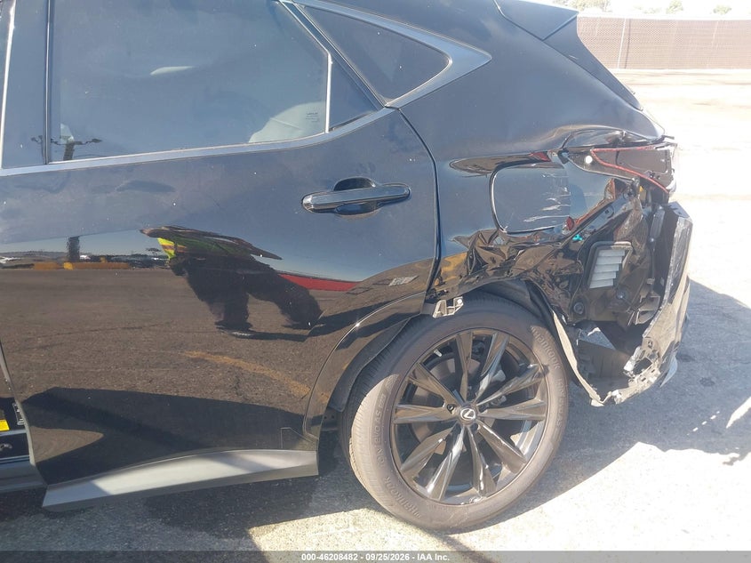 LEXUS NX 350 2022 VIN 2T2KGCEZ4NC003442
