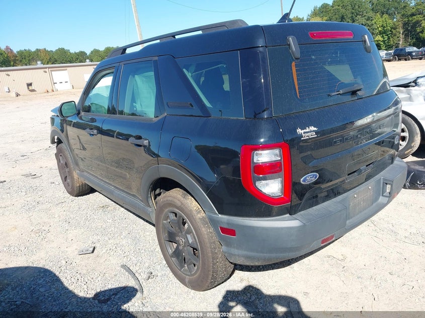 Vin: 3fmcr9a60mra33804, lot: 46708451, ford bronco sport 20213