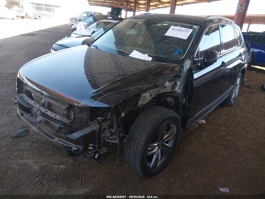 Vin: 3vv5b7ax1jm032895, lot: 46708469, volkswagen tiguan 2.0t sel premium 20182