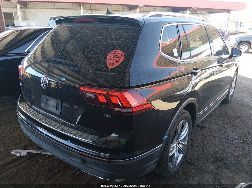 Vin: 3vv5b7ax1jm032895, lot: 46708469, volkswagen tiguan 2.0t sel premium 20184
