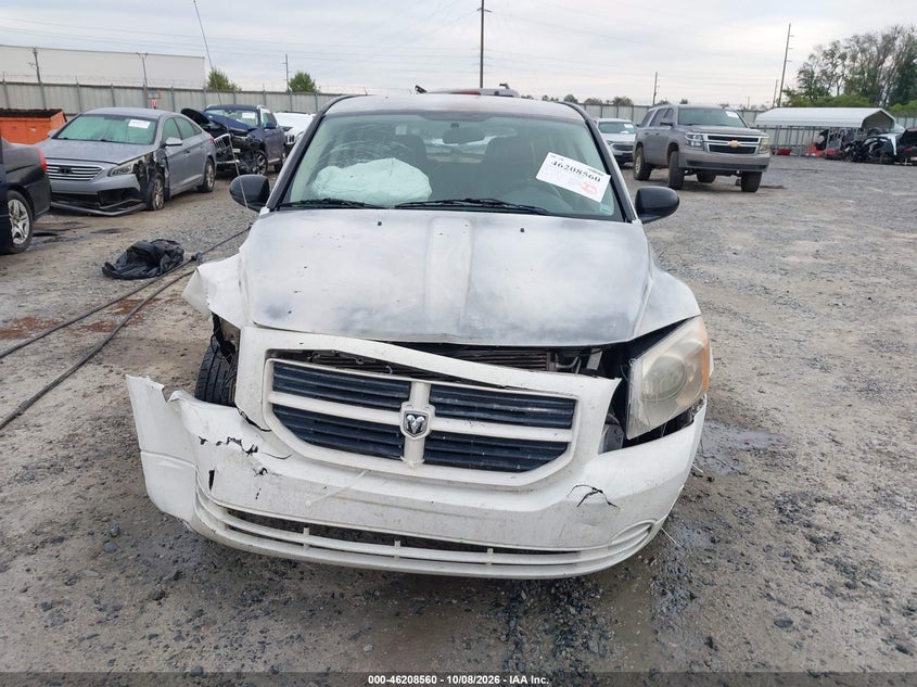 DODGE CALIBER 2007 VIN 1B3JB28B77D501407