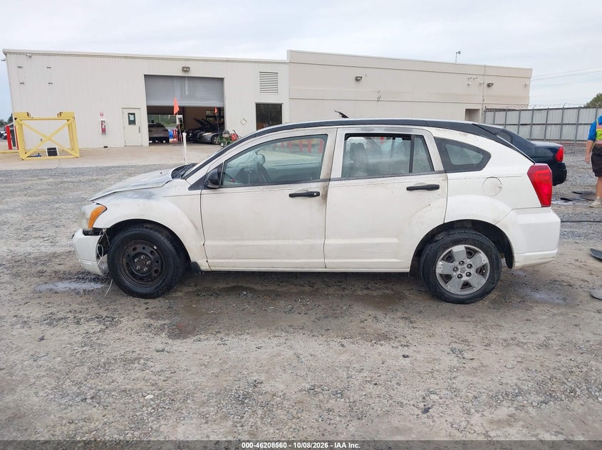 DODGE CALIBER 2007 VIN 1B3JB28B77D501407