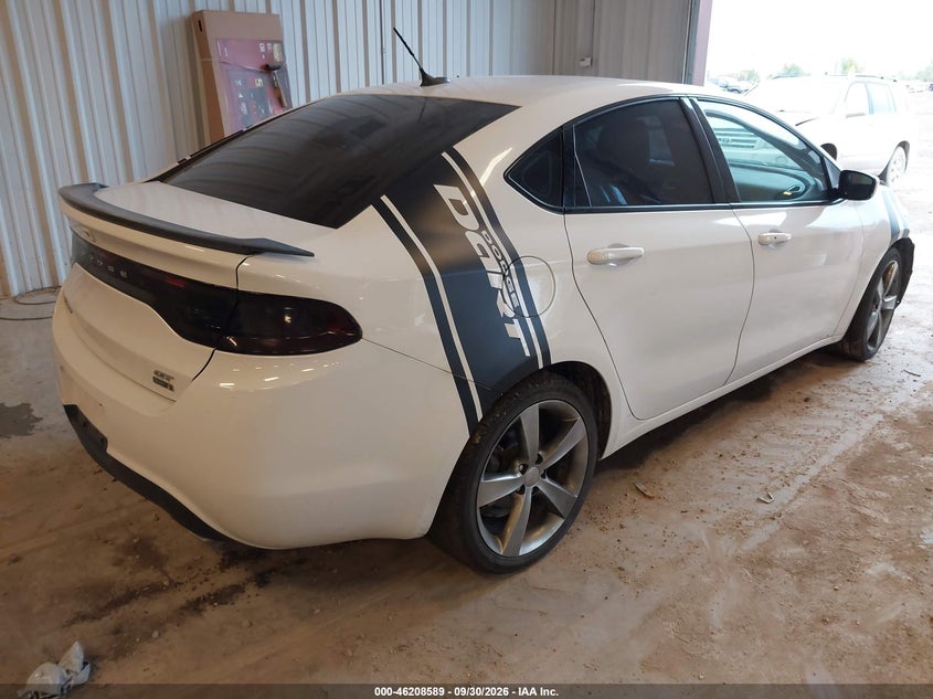 Vin: 1c3cdfeb1fd182148, lot: 46708501, dodge dart gt 20154
