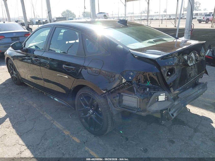 Vin: 2hgfe2f50sh605212, lot: 46708506, honda civic sport 20253