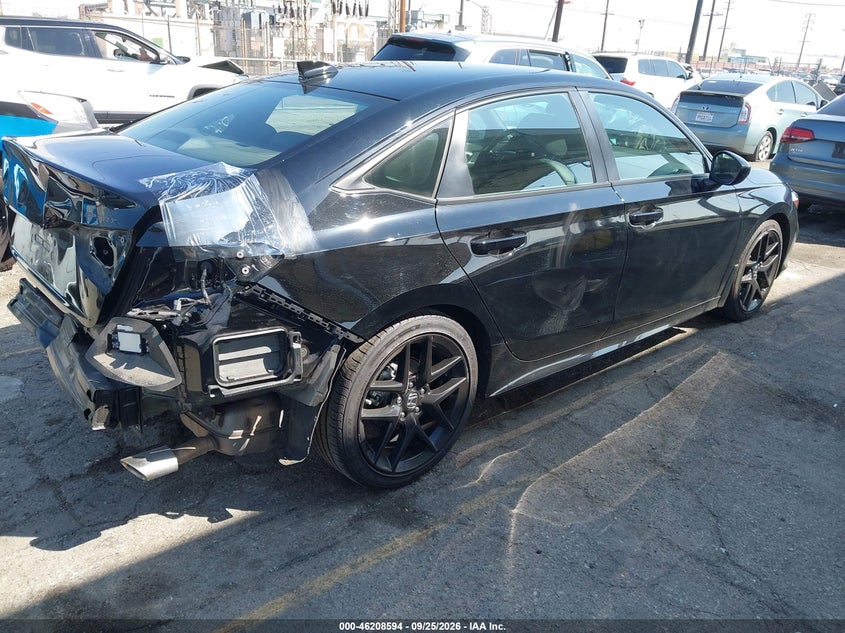 Vin: 2hgfe2f50sh605212, lot: 46708506, honda civic sport 20254