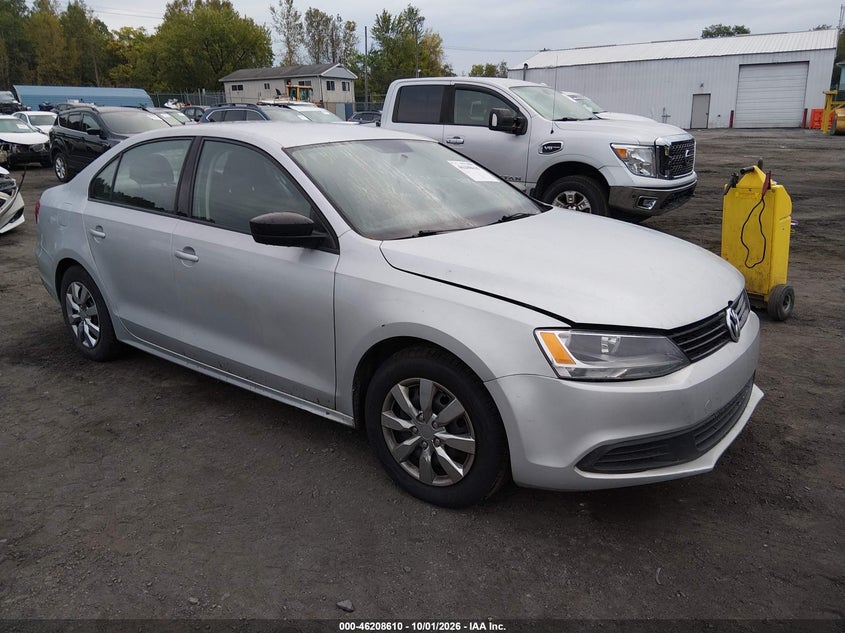 2015 Volkswagen Jetta 2.0L S, Левый перёд, IAAI, VIN 3VW2K7AJ6FM357480