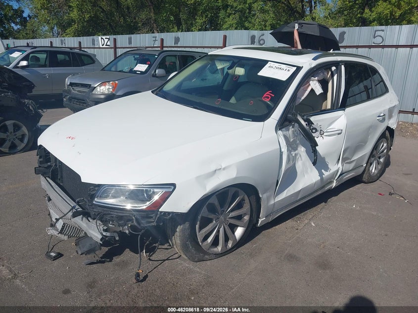Vin: wa1lfafp2fa048084, lot: 46708530, audi q5 premium plus 20152