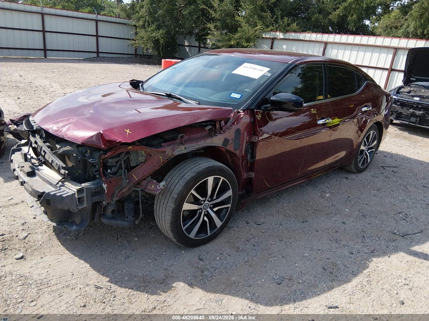 Vin: 1n4aa6bv6lc379740, lot: 46708552, nissan maxima s xtronic cvt 20202