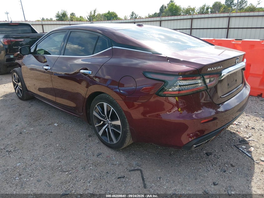Vin: 1n4aa6bv6lc379740, lot: 46708552, nissan maxima s xtronic cvt 20203