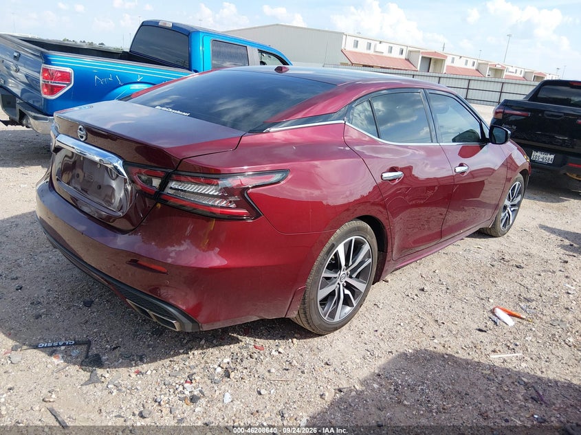 Vin: 1n4aa6bv6lc379740, lot: 46708552, nissan maxima s xtronic cvt 20204
