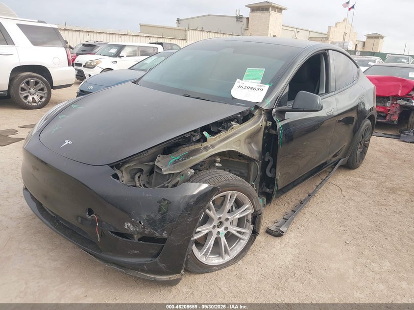 Vin: 7saygdee7ra247573, lot: 46708571, tesla model y long range dual motor all-wheel drive 20242
