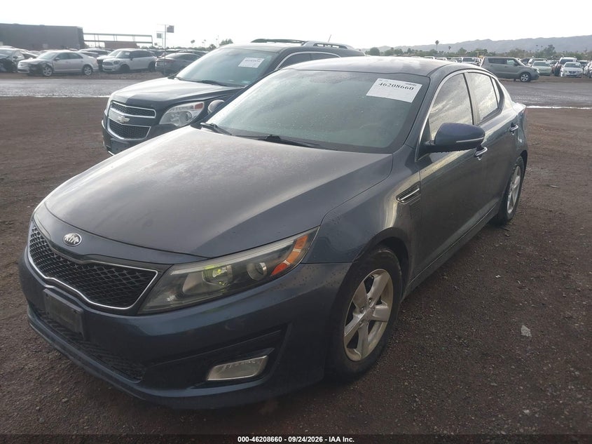 Vin: knagm4a79f5611532, lot: 46708572, kia optima lx 20152