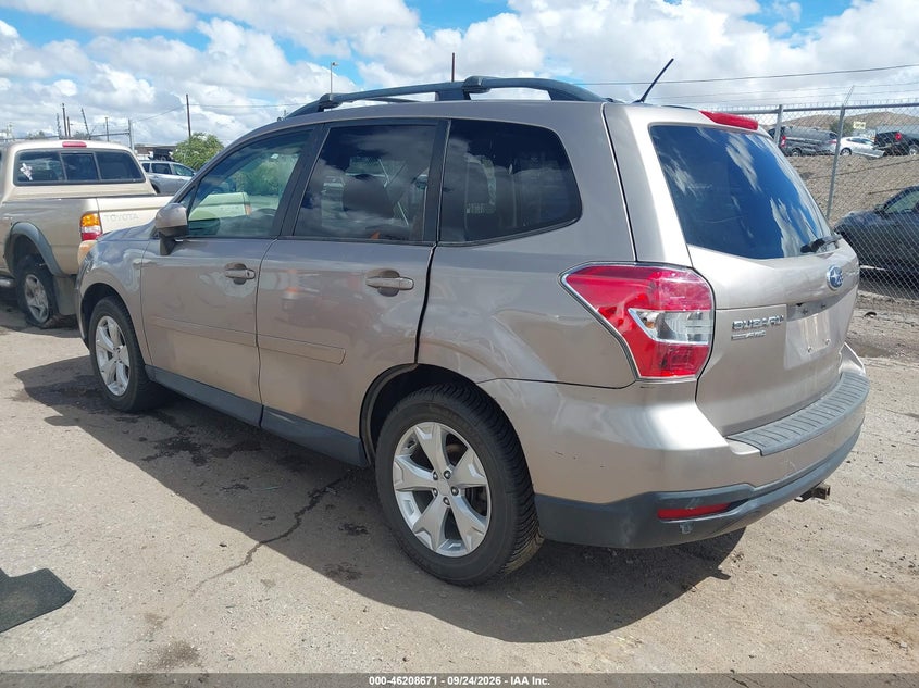 Vin: jf2sjacc8eg429436, lot: 46708583, subaru forester 2.5i premium 20143