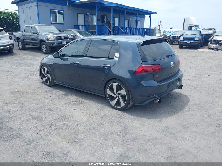 Vin: 3vw5t7au5lm007158, lot: 46708593, volkswagen golf gti 2.0t autobahn/2.0t s/2.0t se 20203