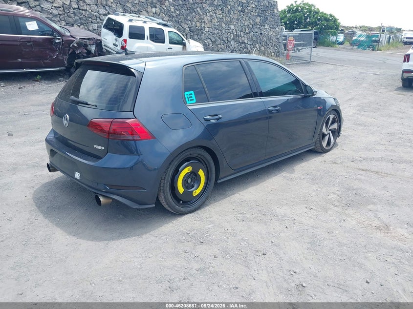 Vin: 3vw5t7au5lm007158, lot: 46708593, volkswagen golf gti 2.0t autobahn/2.0t s/2.0t se 20204