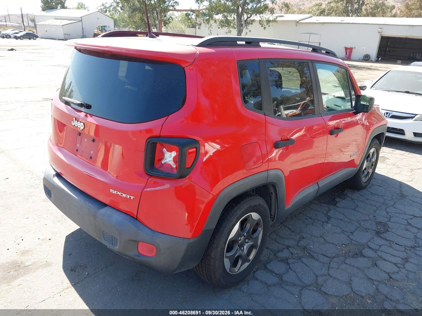 JEEP RENEGADE 2016 VIN ZACCJAAW2GPE40891