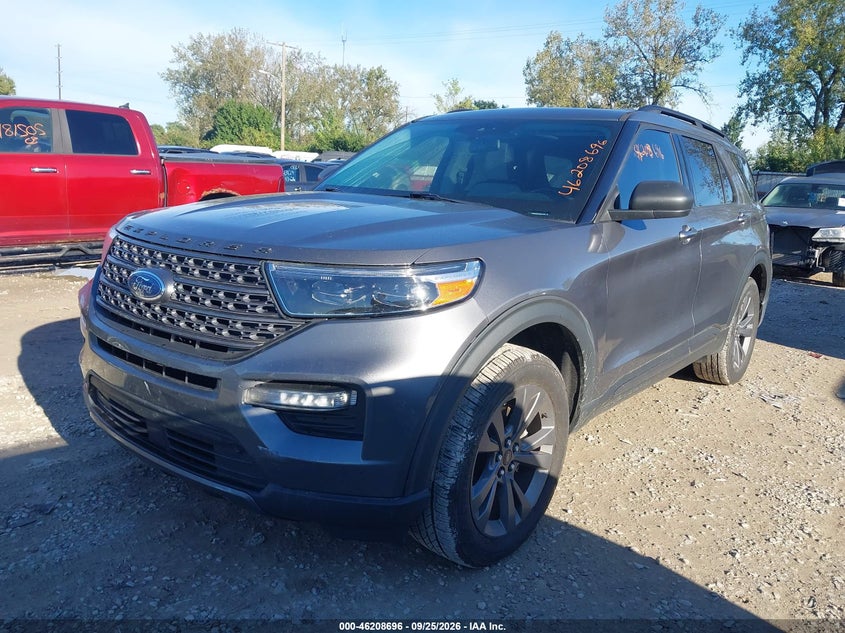Vin: 1fmsk8dh5mgb77833, lot: 46708608, ford explorer xlt 20212
