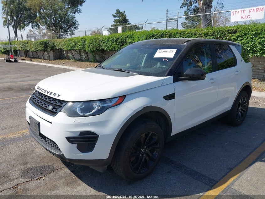 Vin: salcp2bg7gh589941, lot: 46708615, land rover discovery sport se 20162