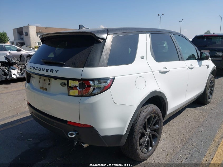 Vin: salcp2bg7gh589941, lot: 46708615, land rover discovery sport se 20164