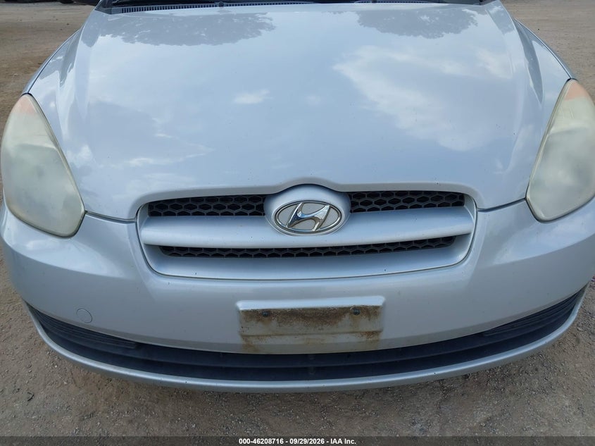 HYUNDAI ACCENT 2009 VIN KMHCM36C49U116498