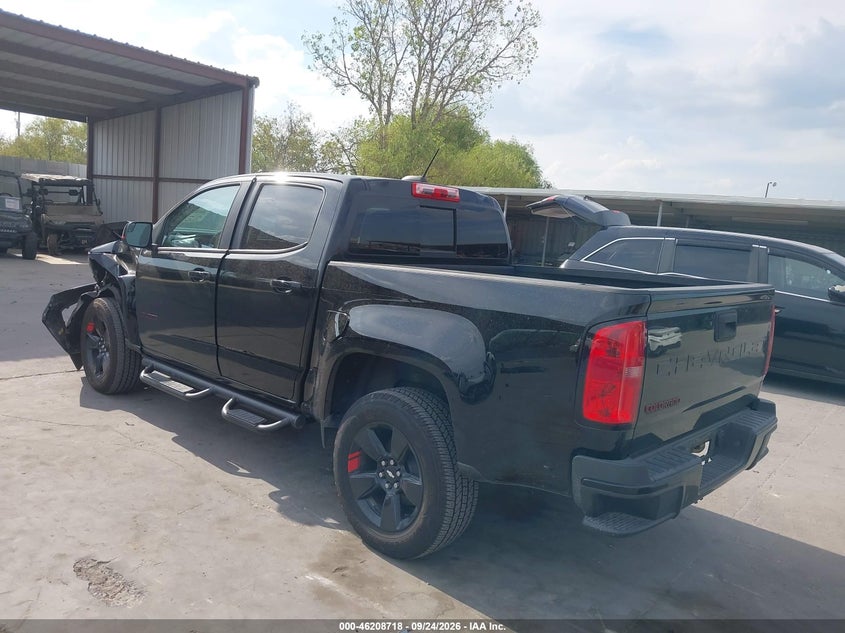 Vin: 1gcgscea3m1211964, lot: 46708630, chevrolet colorado 2wd  short box lt 20213