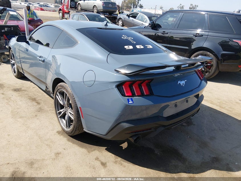 Vin: 1fa6p8th8s5113003, lot: 46708644, ford mustang ecoboost fastback 20253