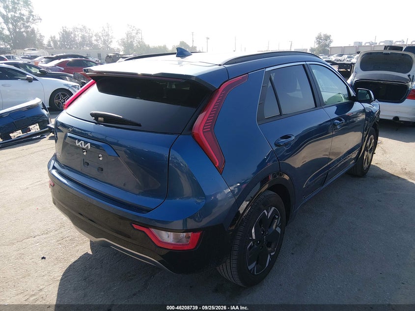Vin: kndcr3l16s5142013, lot: 46708651, kia niro ev wind 20254