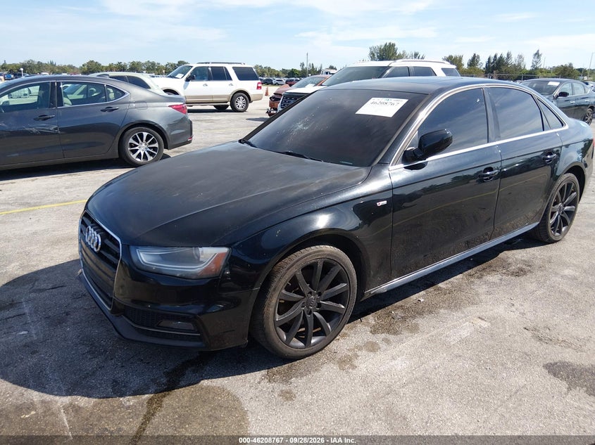 Vin: waubfafl7ea050861, lot: 46708679, audi a4 2.0t premium 20142