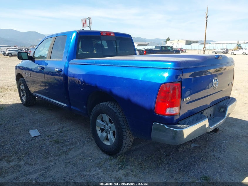 Vin: 1c6rr7gt3gs126915, lot: 46708696, ram 1500 slt 20163