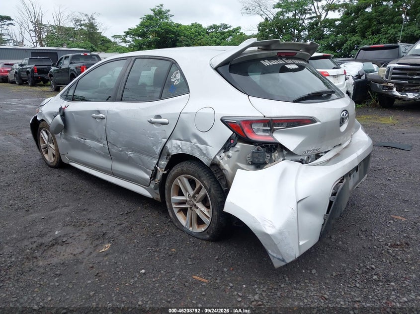 Vin: jtnd4mbe7n3178141, lot: 46708704, toyota corolla se 20223