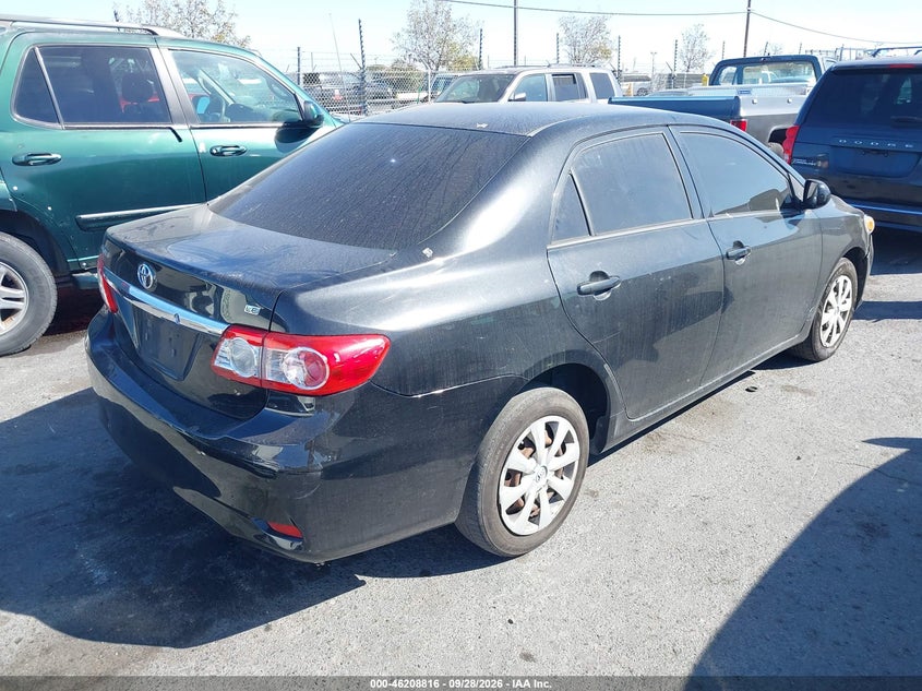 Vin: jtdbu4eexb9129970, lot: 46708728, toyota corolla le 20114