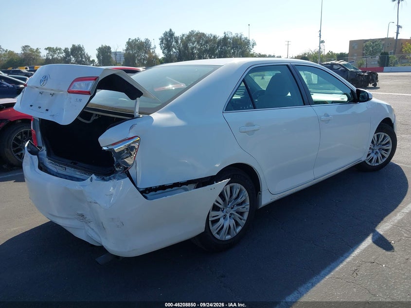 Vin: 4t1bf1fk3du216411, lot: 46708762, toyota camry le 20134