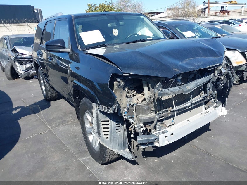 2017 Toyota 4Runner Sr5, Перёд, IAAI, VIN JTEZU5JR0H5164252