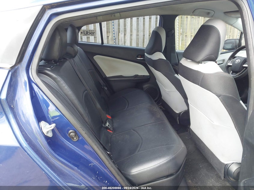 TOYOTA PRIUS 2016 VIN JTDKBRFU2G3528214