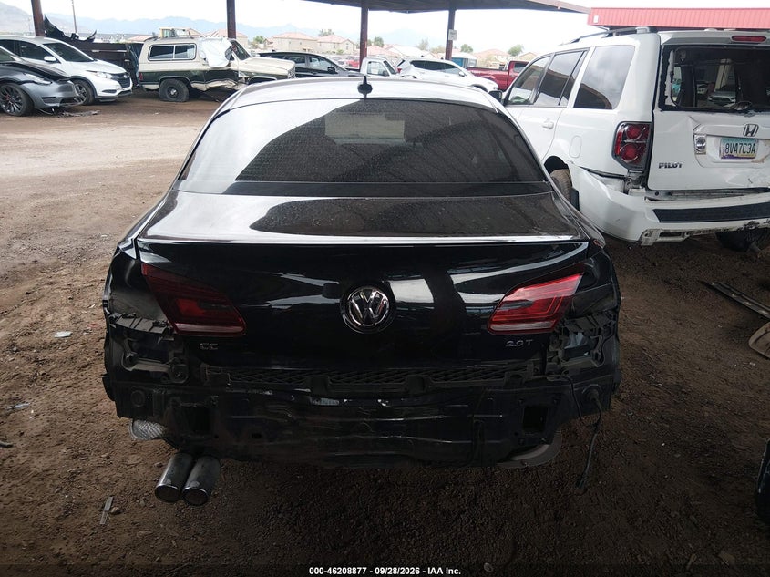 VOLKSWAGEN CC 2015 VIN WVWBP7AN8FE803349