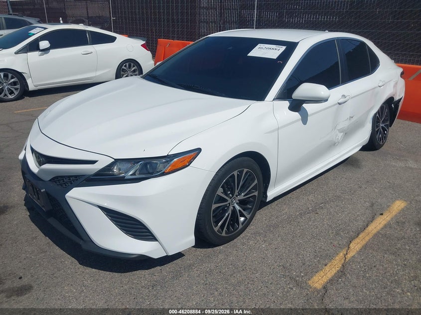 2019 Toyota Camry Se, Левый бок, IAAI, VIN 4T1B11HK2KU714480 — фото 2