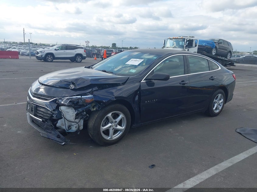 2017 Chevrolet Malibu, Front End, IAAI, VIN 1G1ZB5ST1HF246028 — photo 2